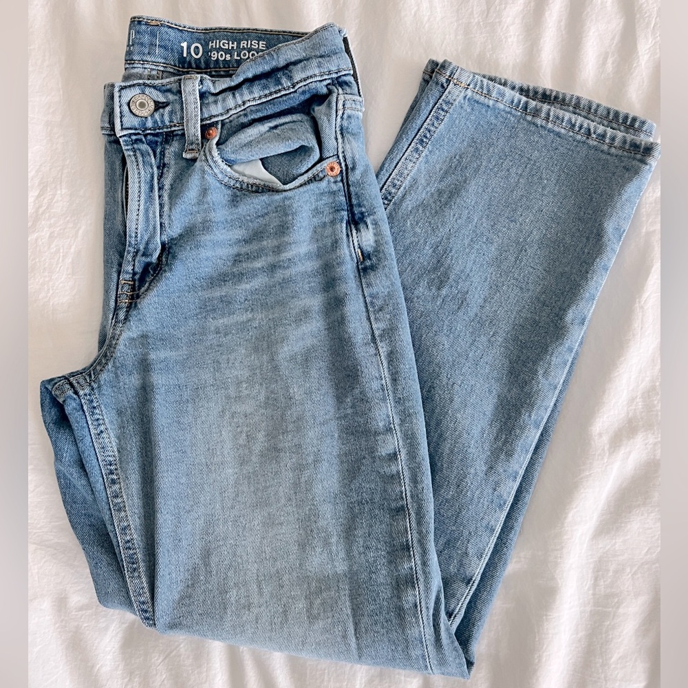 Gap Kids 90’s High Rise Loose Jeans